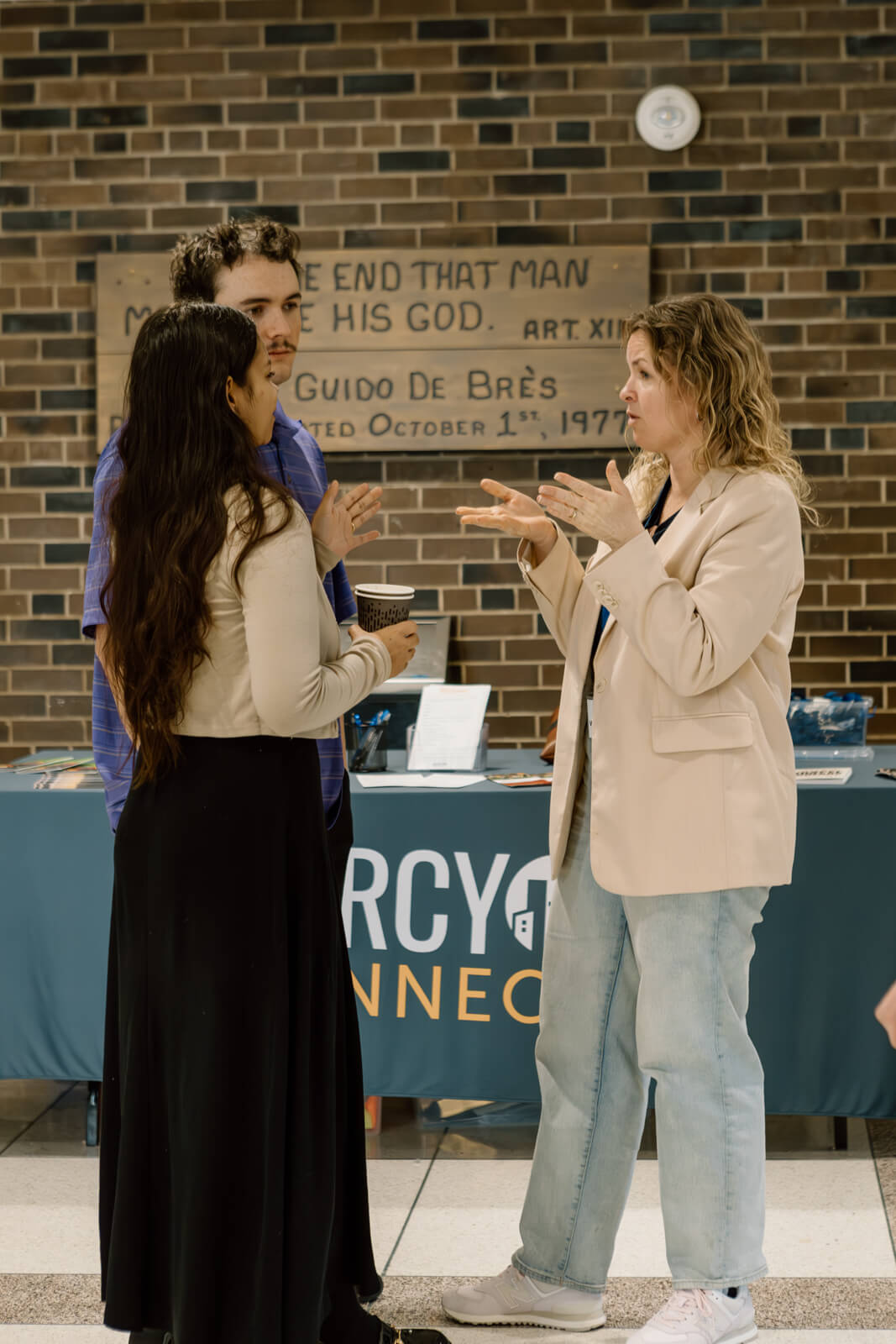 Preaching in service