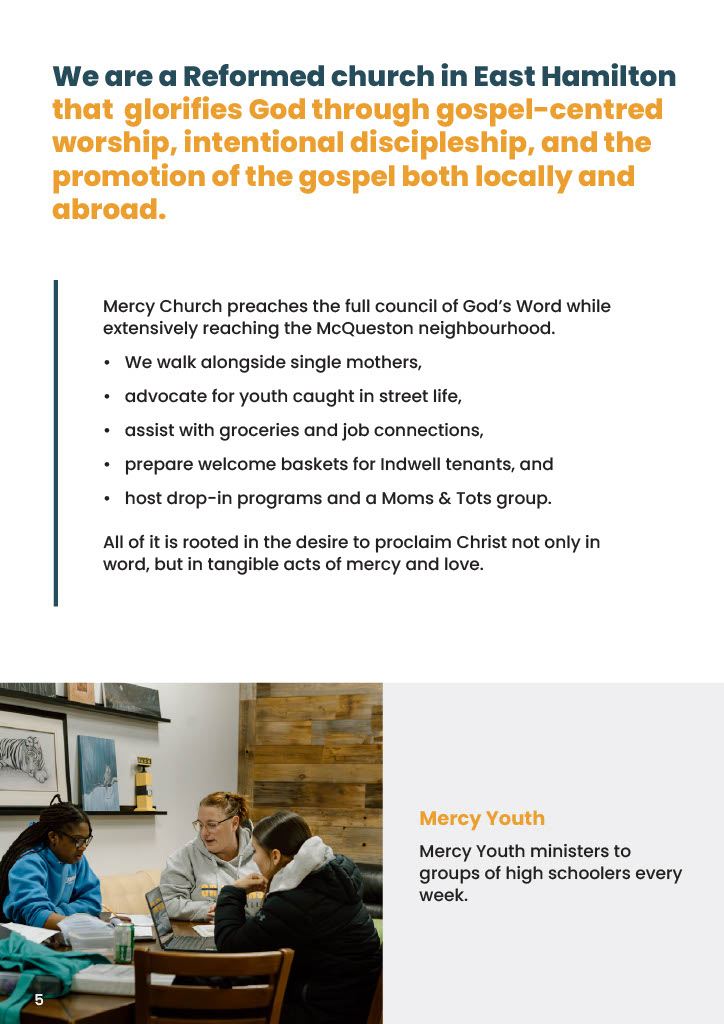 Building Foundations, Restoring Hope - Campaign 6