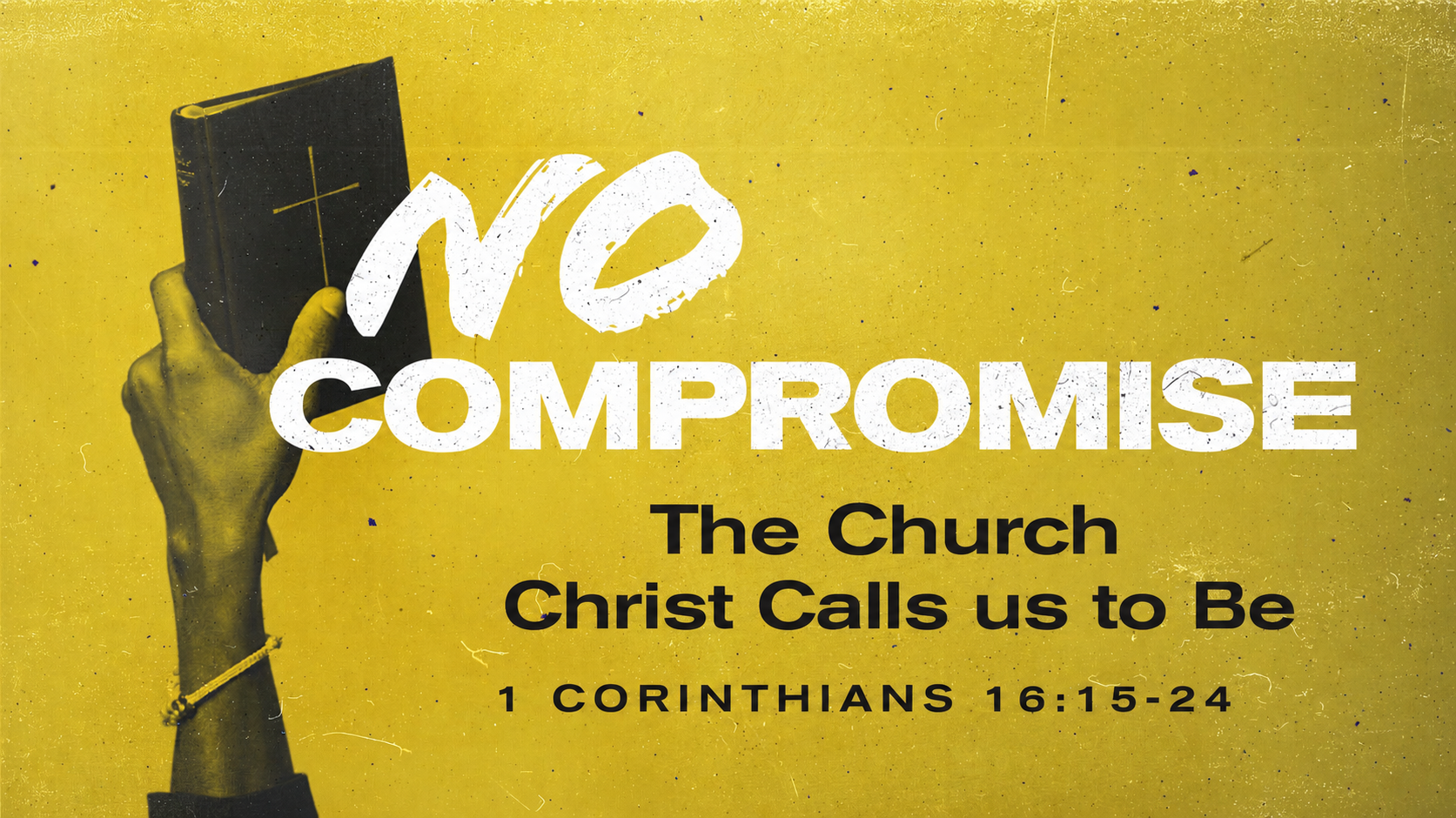 August 30 – 10:30 am Service w/ Pastor Ian – The Last Message On The “No Compromise!” Sermon Series.